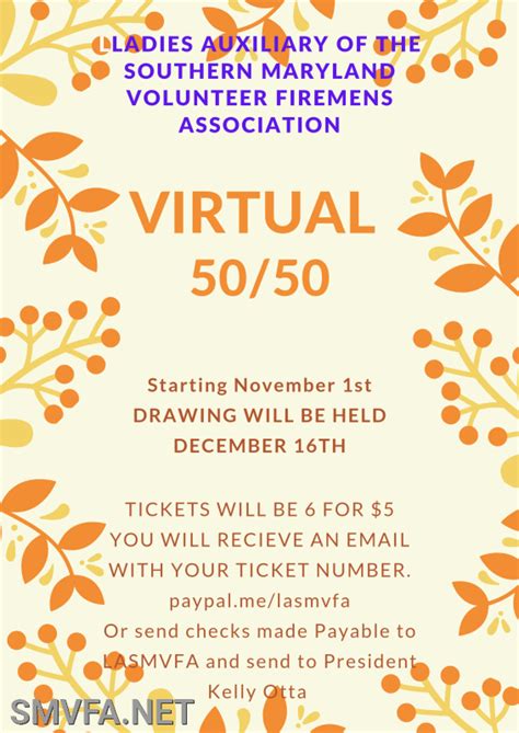 virtual 50 50 raffle.